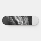 Zwarte en witte slang persoonlijk skateboard (Horizontaal)