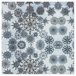 Zwarte en witte sneeuwvlokken stof