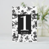 Zwarte en witte spieren Skelet Kaart (Staand voorkant)