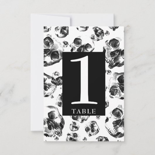 Zwarte en witte spieren Skelet Kaart (Achterkant)