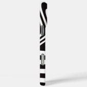 zwarte en witte ster illusie Case-Mate iPhone case (Achterkant / Rechts)