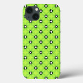 Zwarte en witte sterren Case-Mate iPhone case (Achterkant)