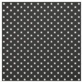 Zwarte en witte sterren stof (Swatch)