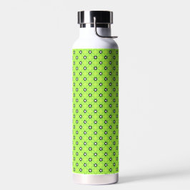 Zwarte en witte sterren waterfles