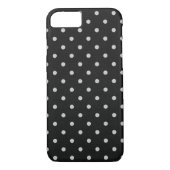 zwarte en witte stip Case-Mate iPhone case (Achterkant)