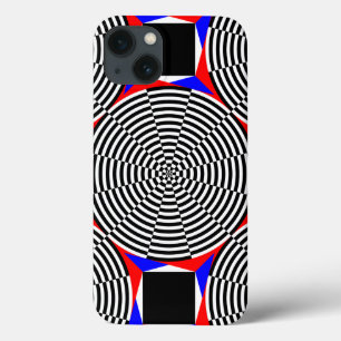 Zwarte en witte straling van Kenneth Yoncich Case-Mate iPhone Case