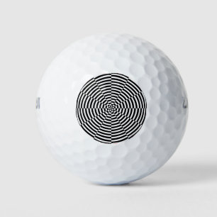 Zwarte en witte straling van Kenneth Yoncich Golfballen