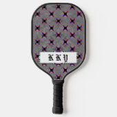 Zwarte en witte straling van Kenneth Yoncich Pickleball Paddle (Achterkant)