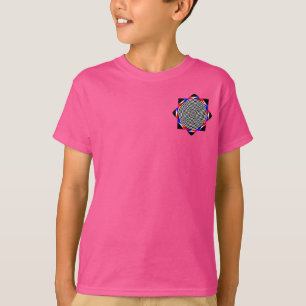 Zwarte en witte straling van Kenneth Yoncich T-shirt