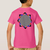 Zwarte en witte straling van Kenneth Yoncich T-shirt (Achterkant)