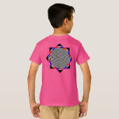 Zwarte en witte straling van Kenneth Yoncich T-shirt (Achterkant volledig)