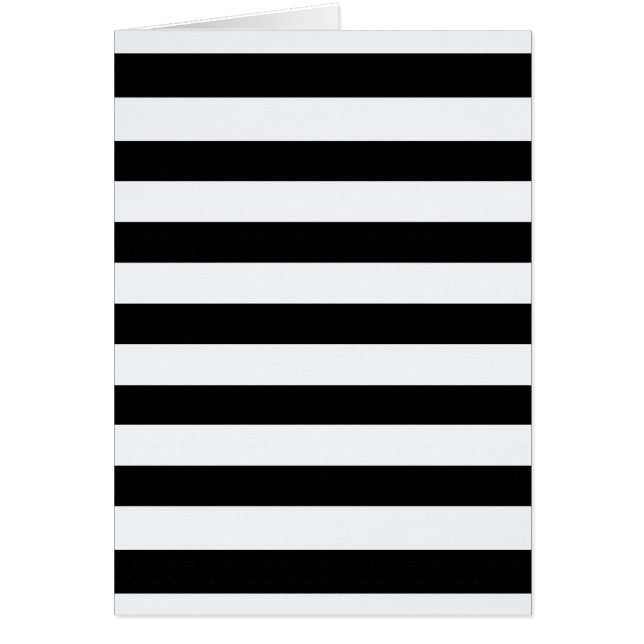 "zwarte en witte streep". 5 x 7 (Voorkant)