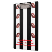 Zwarte en witte streep, Bedankt Football Coach-naa Klembord (Links)