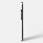 Zwarte en witte strepen Case-Mate iPhone case (Achterkant / Links)