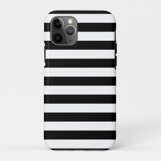 Zwarte en witte strepen Case-Mate iPhone case