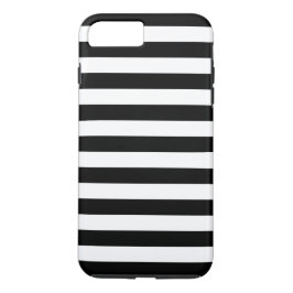 Zwarte en witte strepen Case-Mate iPhone case