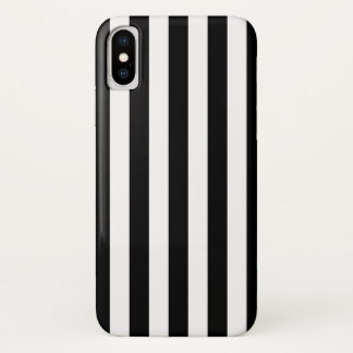Zwarte en witte strepen Case-Mate iPhone case
