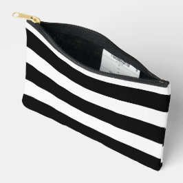 Zwarte en witte strepen etui