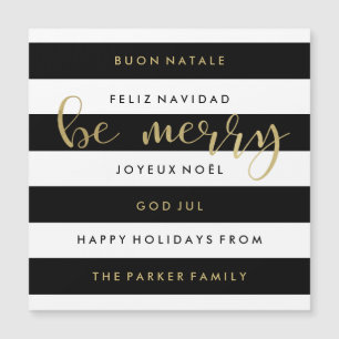 Zwarte en witte strepen Internationale Kerstmis