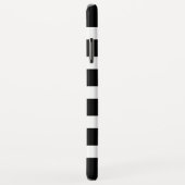 Zwarte en witte strepen roze kus Case-Mate iPhone case (Achterkant/rechts)