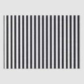 Zwarte en witte strepen tissuepapier (Voorkant)