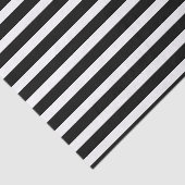 Zwarte en witte strepen tissuepapier (Detail)