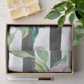 Zwarte en witte stripper tissuepapier (Geschenk)