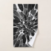 Zwarte en witte Stropdas-kleurstof Bad Handdoek (Handdoek)
