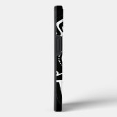 Zwarte en witte suiker Case-Mate iPhone case (Achterkant / Rechts)