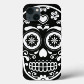 Zwarte en witte suiker Case-Mate iPhone case (Achterkant)