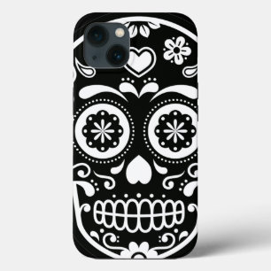 Zwarte en witte suiker Case-Mate iPhone case