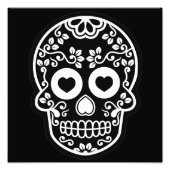 Zwarte en witte suiker foto afdruk (Voorkant)