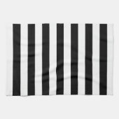 Zwarte en witte tapes Pattern Keukenhanddoeken (Horizontaal)