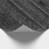 Zwarte en witte tapijt cadeaupapier (Hoek)