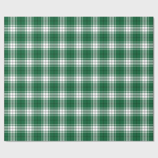  zwarte en witte tartaankleurige tartaankleurige v cadeaupapier (Vlak)