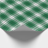  zwarte en witte tartaankleurige tartaankleurige v cadeaupapier (Hoek)