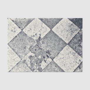 Zwarte en witte textuur geïnspireerd door vintage  tissuepapier