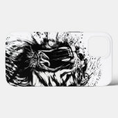 ZWARTE EN WITTE TIGER APPEN IPHONE-GEVAL Case-Mate iPhone CASE (Achterkant (horizontaal))
