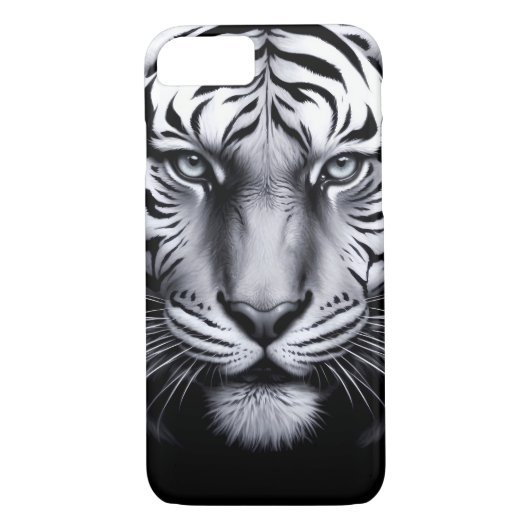 zwarte en witte tijger Case-Mate iPhone case (Achterkant)