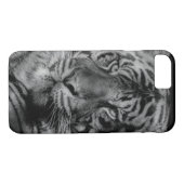 Zwarte en witte tijger Case-Mate iPhone case (Achterkant (Horizontaal))