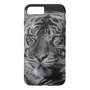 Zwarte en witte tijger 	iPhone 8/7 plus hoesje