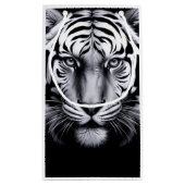 zwarte en witte tijger klein cadeauzakje (Achterkant)