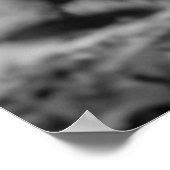 Zwarte en witte tijger poster (Hoek)