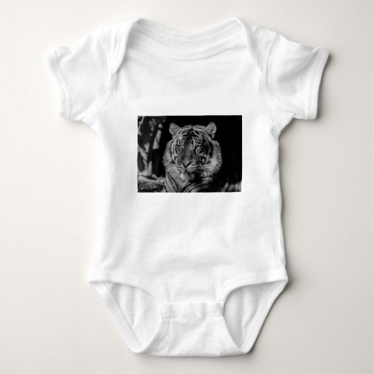 Zwarte en witte tijger romper (Voorkant)