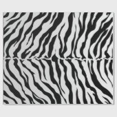 Zwarte en witte tijgerstrepen — Dierafdrukken Cadeaupapier (Vlak)