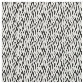 Zwarte en witte tijgerstrepen stof (Swatch)