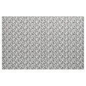 Zwarte en witte tijgerstrepen stof (Fat Quarter)