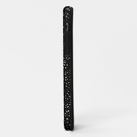 Zwarte en witte trendy dierlijke afdruk Case-Mate iPhone case (Achterkant/links)