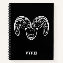 Zwarte en witte tribale geiten/schapen