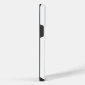Zwarte en witte tribale lion iPhone hoesje (Rechterkant)
